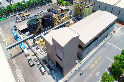 Bio Infinity’s AFB and FBC technologies at an industrial site in Taiwan