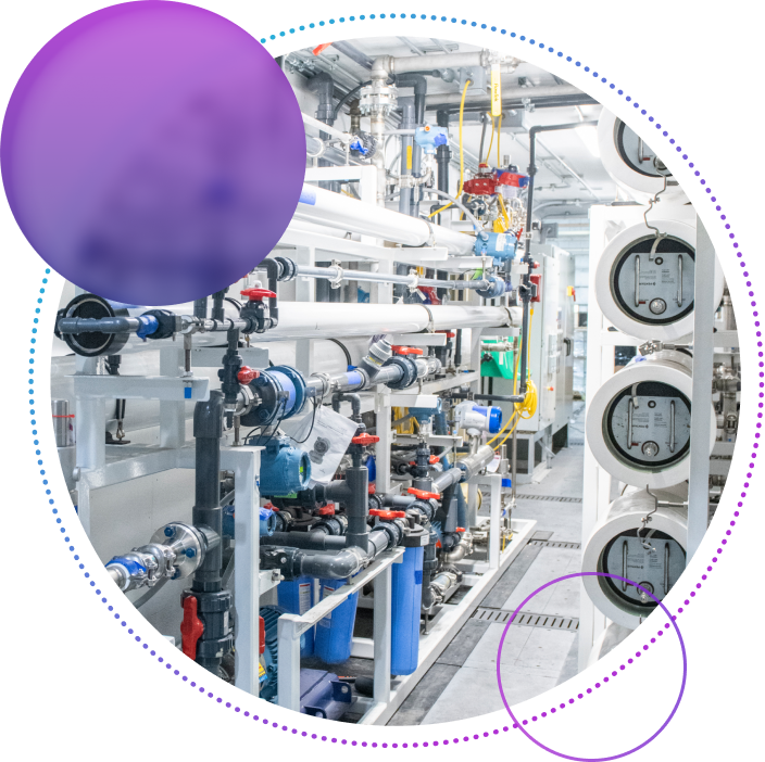 Gradiant의 독자적인 역삼투압 처리 프로세스인 RO Infinity에 대해 자세히 알아보세요.