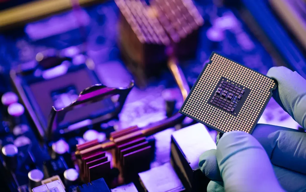 Gradiant’s water treatment solutions support the semiconductor industry’s stringent environments, where clean water is essential and PFAS contamination is a growing concern.