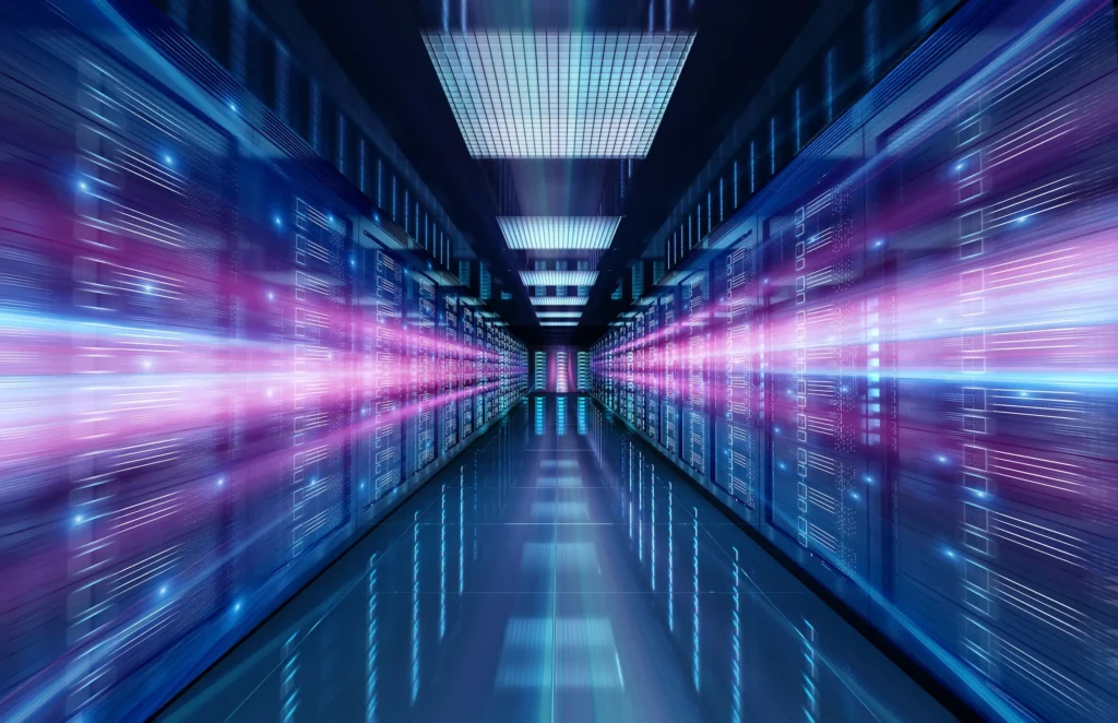 Industrial wastewater treatment at a data center, showcasing Gradiant’s technological solutions supported by AI-powered SmartOps to reduce freshwater use.