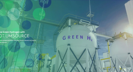 ProtiumSource for Green Hydrogen Solutions
